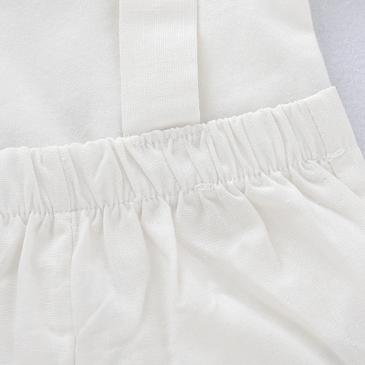 0-24 Months Newborn Baby Boy Gentlemen Clothes Set Bowtie Short Sleeve Cotton Romper+Suspender Pant Toddler Summer 2PCS Outfits