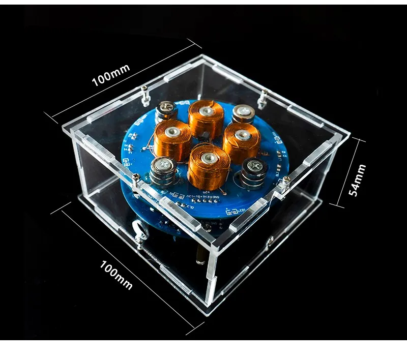 Magnetic Levitation DIY Electronic Small Fabrication Experiment Coil Push-Down Module Circuit Board Fabrication Welding Kit