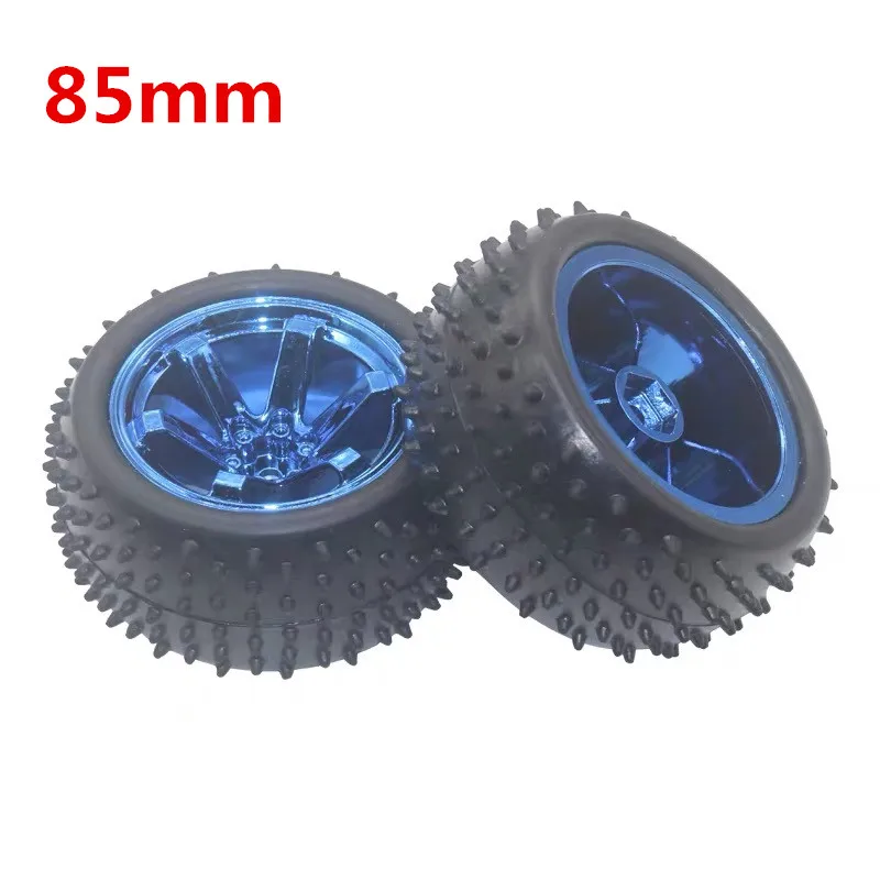 65mm tire robot uses 1:10 smart wheel model with high quality tire trolley with large friction wheels