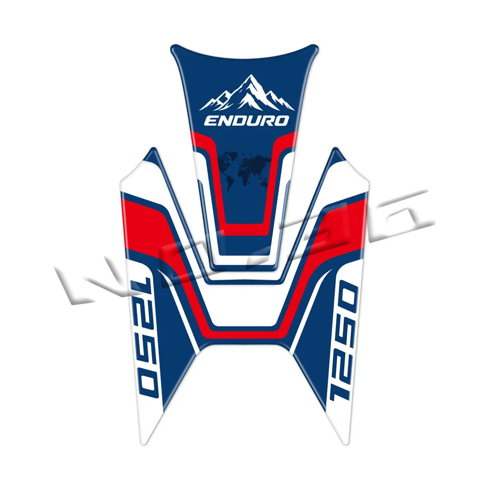 For R1250GS R1250 GS 2018-2023 3D Motorcycle Fuel Tank Pad Stickers Protection Decals Accessories