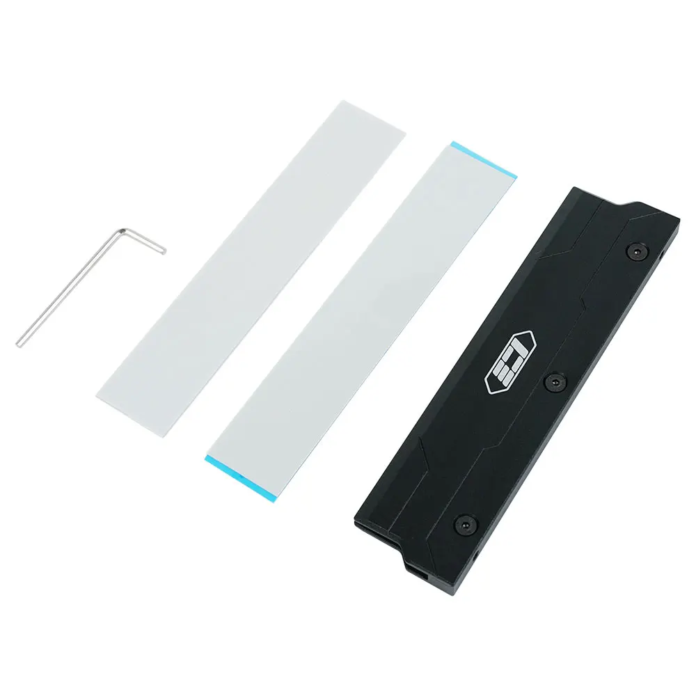 IceManCooler DDR5,DDR4 RAM Aluminum Alloy Memory Heat Dissipation Armor Vest RAM Heat Sink,Included Thermal Pad