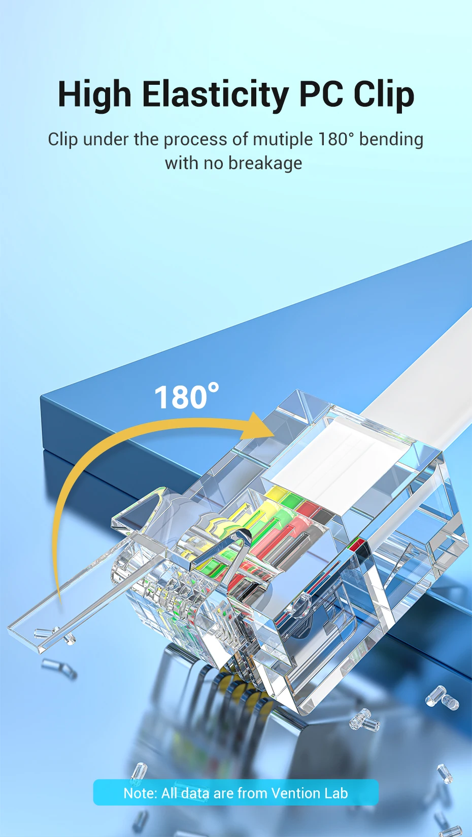 Vention RJ11 Telephone Cable RJ11 Male to Male 6P4C Phone Line Cord for DSL Modem Answernig Machine Caller ID Fax Telephone Cord