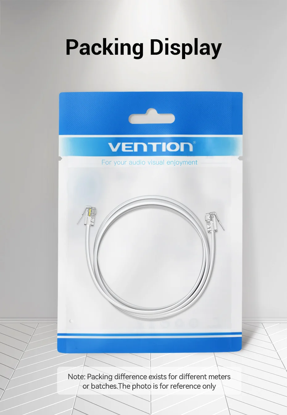 Vention RJ11 Telephone Cable RJ11 Male to Male 6P4C Phone Line Cord for DSL Modem Answernig Machine Caller ID Fax Telephone Cord