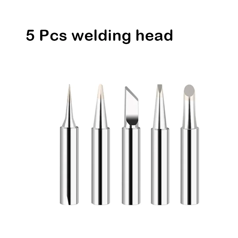 New Adjustable Temperature Electric Soldering Iron 220V 110V 60W Welding Solder Rework Station Heat Pencil Tips Repair Tools
