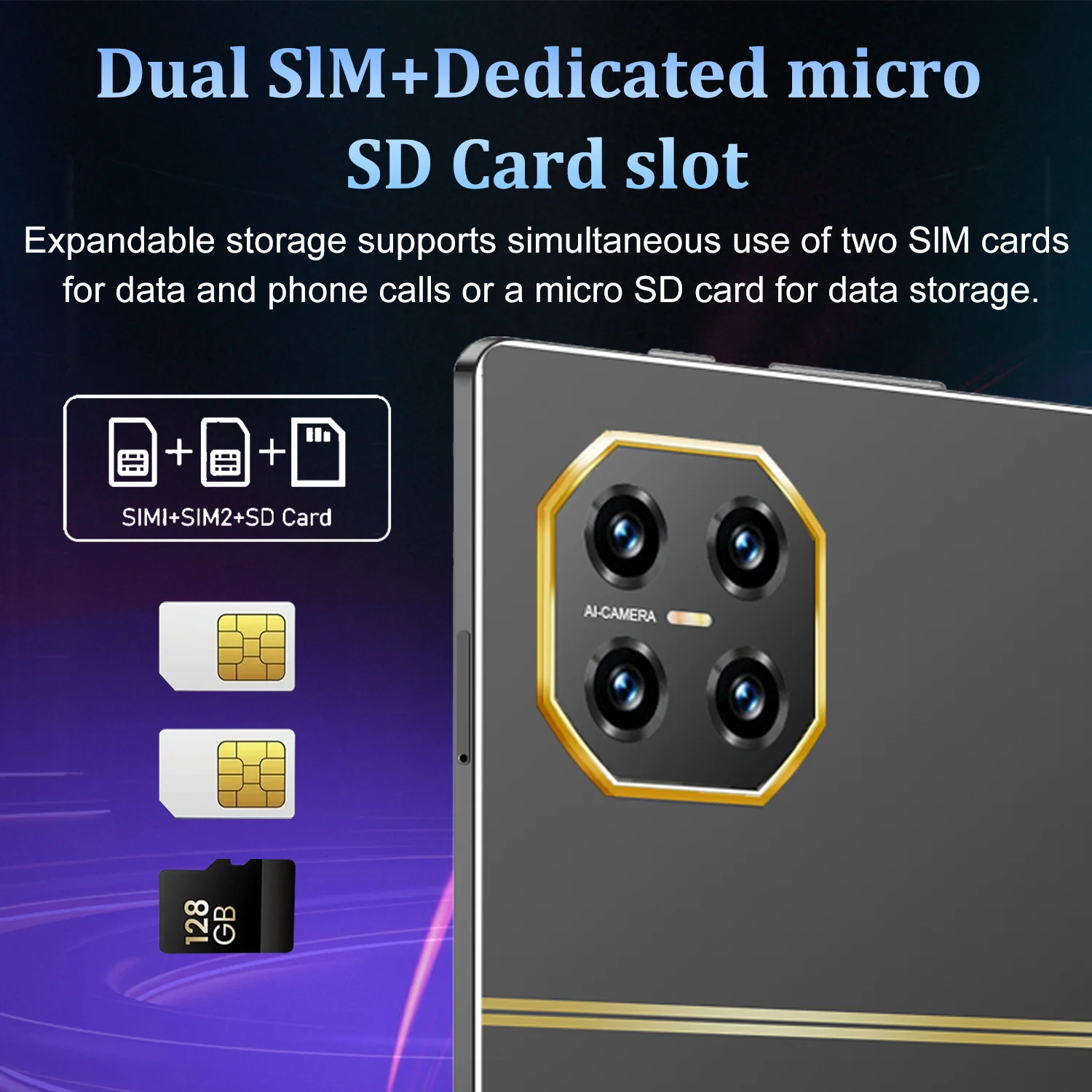 5G 2026 New Global Version 10.36 Inch Tablet Android 16GB Ram 1TB Rom Android 13.0 Dual SIM 10 Core Bluetooth Tablet PC Network GPS WPS Office