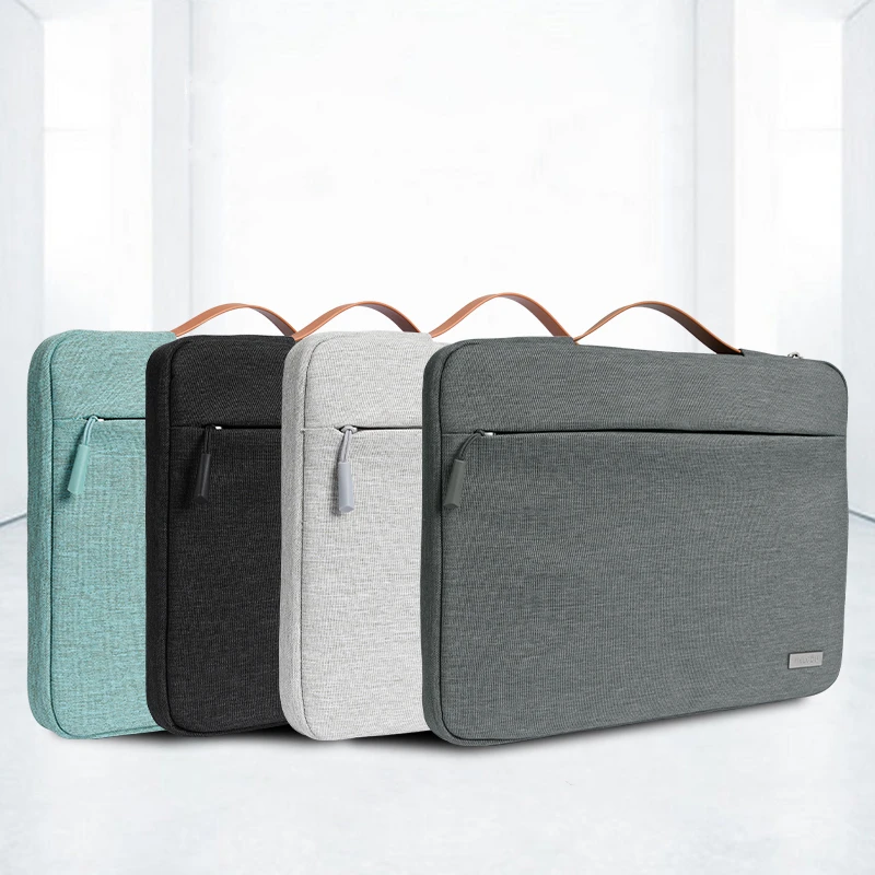 Multi-pockets Laptop Sleeve for MacBook Air 13.6 Handle Laptop Bag for MacBook Pro 14 Shocproof Notebook Bag for MacBook 16.2 M3