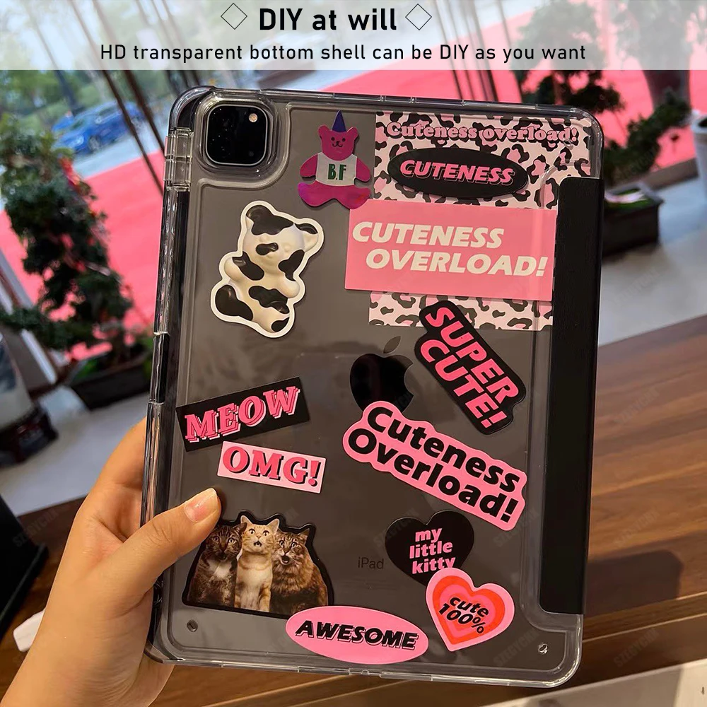 2026 For iPad Pro 11 Case M4 Funda iPad 11th Gen Case A16 iPad 10th 9 8 7 6 5 4 Generation Pro Air 11 13 12.9 M3 Mini A17 Cover