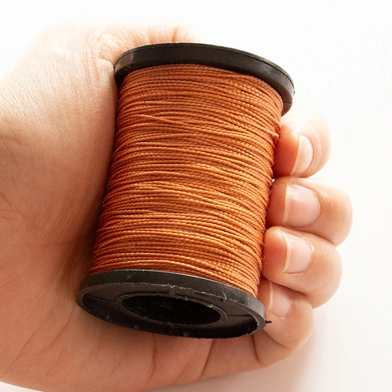 1Roll 50M Nylon Tire Thread Shoe Thread Cast Net Thread Super Tensile Fishing Thread Nylon Line Braided Rope Woven Net Thread