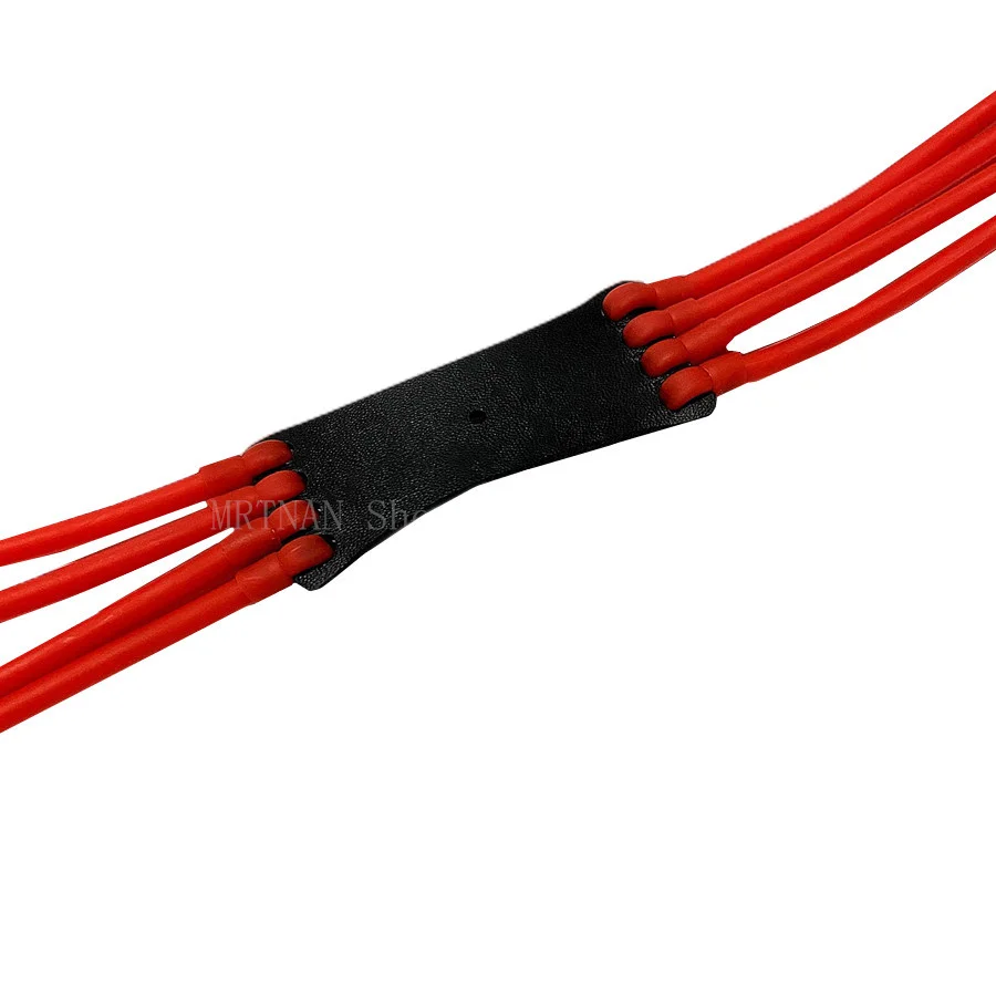 Slingshot Elastic Band Leather Rubber Band Latex Powerful Catapult Replacement Outdoor Hunting Shooting Tube Sling Elastic