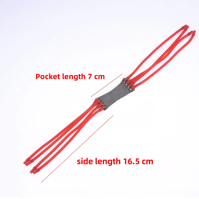 Slingshot Elastic Band Leather Rubber Band Latex Powerful Catapult Replacement Outdoor Hunting Shooting Tube Sling Elastic
