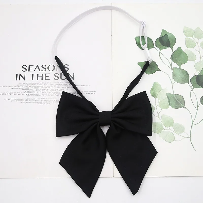 Uniform Bow Ties Pink Plaid Tie Japanese JK Plaid Bow Tie Student Tie Girls Mindfulness Bow Tie Women College Style Accessories