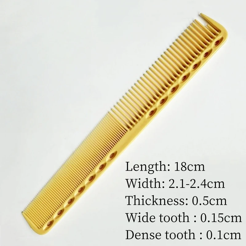 Barber's Hair Cutting Comb Professional Haircut Combs Hair Salon Styling Hairbrush Barber Shop Hairstylist Hairdressing Tools