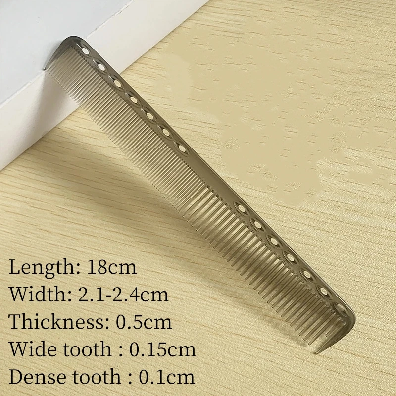 Barber's Hair Cutting Comb Professional Haircut Combs Hair Salon Styling Hairbrush Barber Shop Hairstylist Hairdressing Tools
