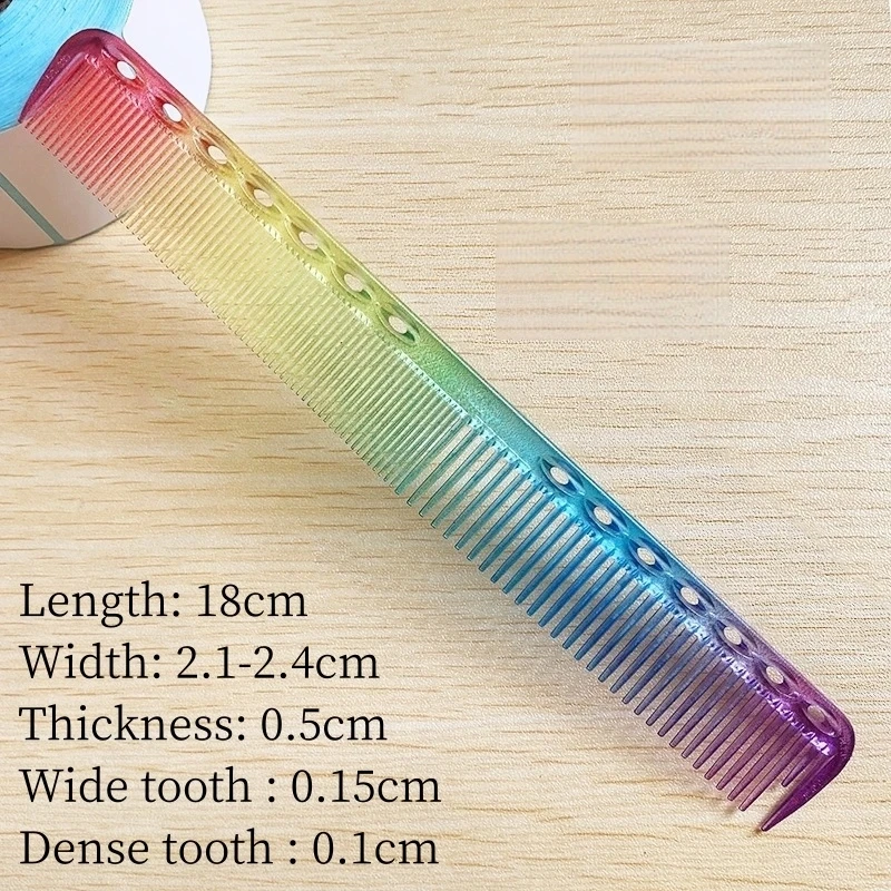 Barber's Hair Cutting Comb Professional Haircut Combs Hair Salon Styling Hairbrush Barber Shop Hairstylist Hairdressing Tools