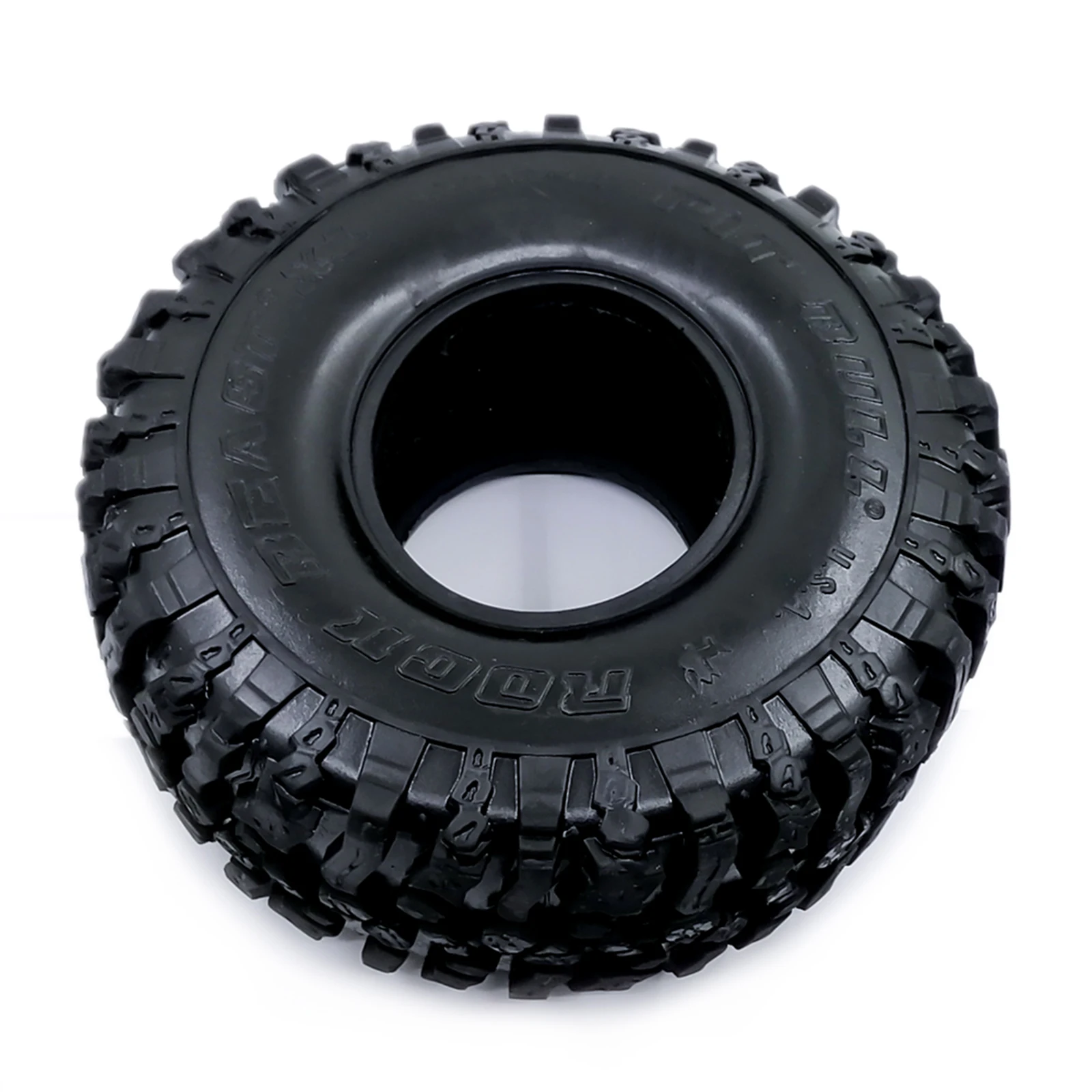 115*45MM 1.9' Rubber Tyre Wheel Tires for 1:10 RC Rock Crawler Axial SCX10 II 90046 AXI03007 Traxxas TRX-4