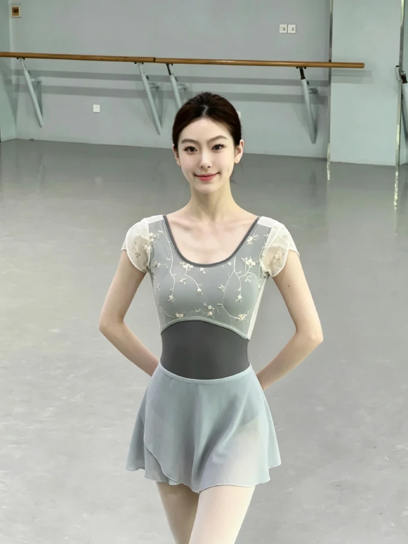 Ballet Gymnastics Dancing Leotard Women New Arrival Daily Exercise Dance Clothes Adult Elegance Ballet Dance Coverall