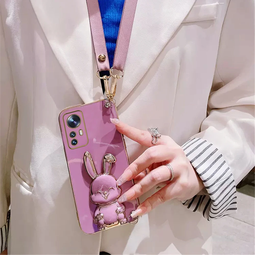 Crossbody Lanyard Phone Holder Case For Xiaomi Mi 12T 11T 12 13 10 11 Lite Mi13 13 Pro 13Lite 13Pro 5G 8 9 9T Ultra Stand Cove