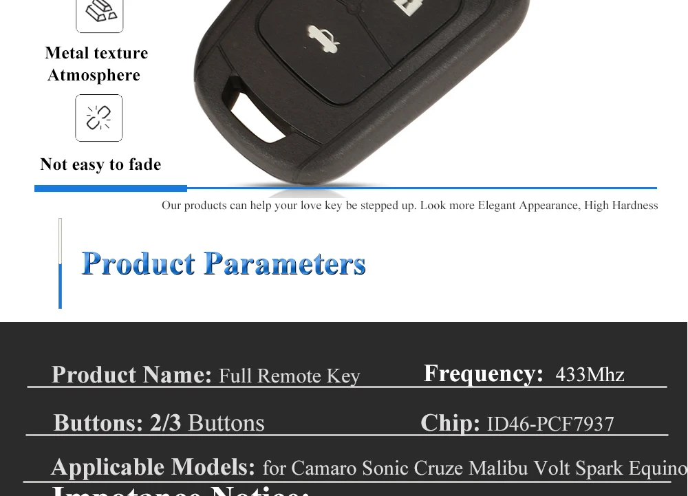Jingyuqin Remote Car Key 315Mhz ID46 PCF7937 For Opel ASTRA J 4 IV /INSIGNIA ZAFIRA C MOKKA Vauxhall CHEVROLET AVEO CRUZE MALIBU