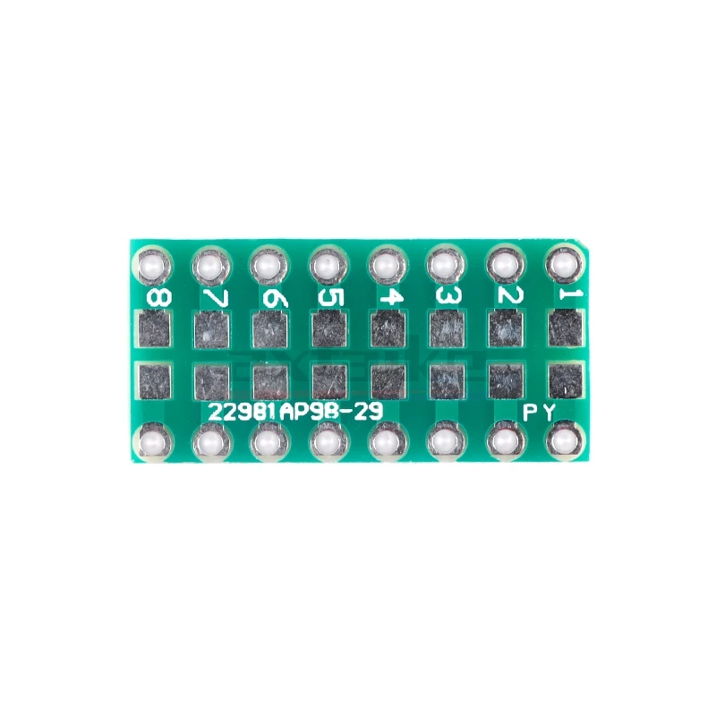 20PCS 0805 0603 0402 To DIP PCB Transfer Board DIP Pin Board Pitch Capacitance Resistance Adapter Plate Conversion Board