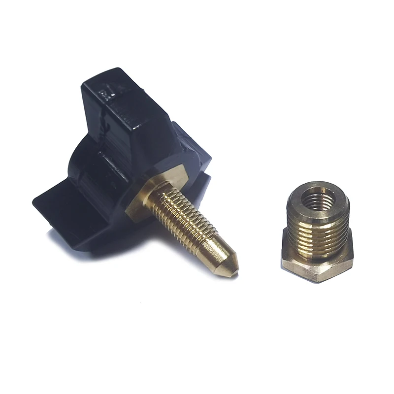 HPA High Pressure Bleed Screw Vent, M10*1 Safety Bleeder Valve 300bar 4500psi for Hand Pump Air Compressor