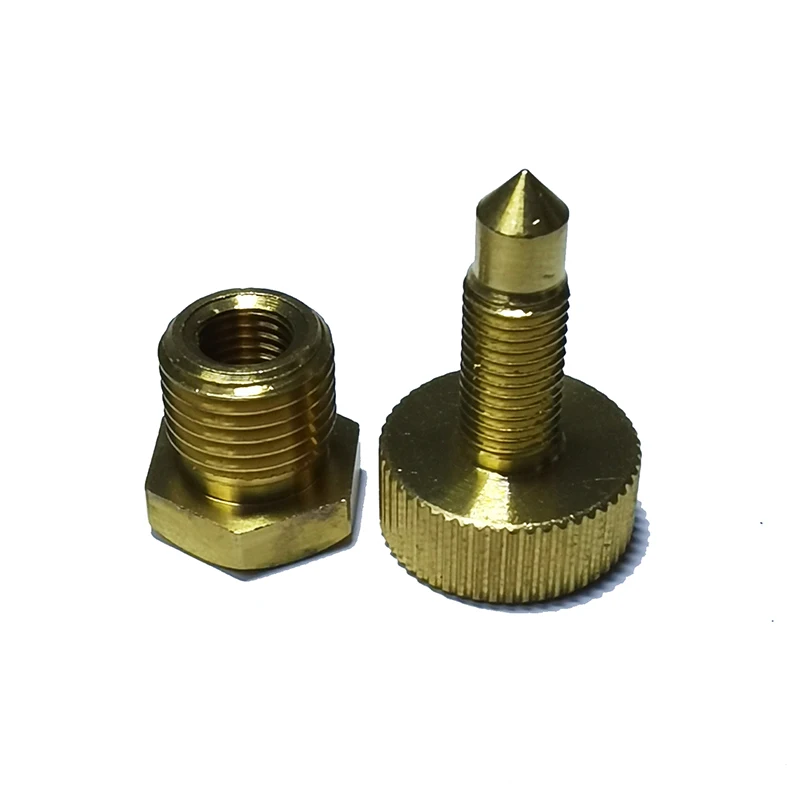 HPA High Pressure Bleed Screw Vent, M10*1 Safety Bleeder Valve 300bar 4500psi for Hand Pump Air Compressor