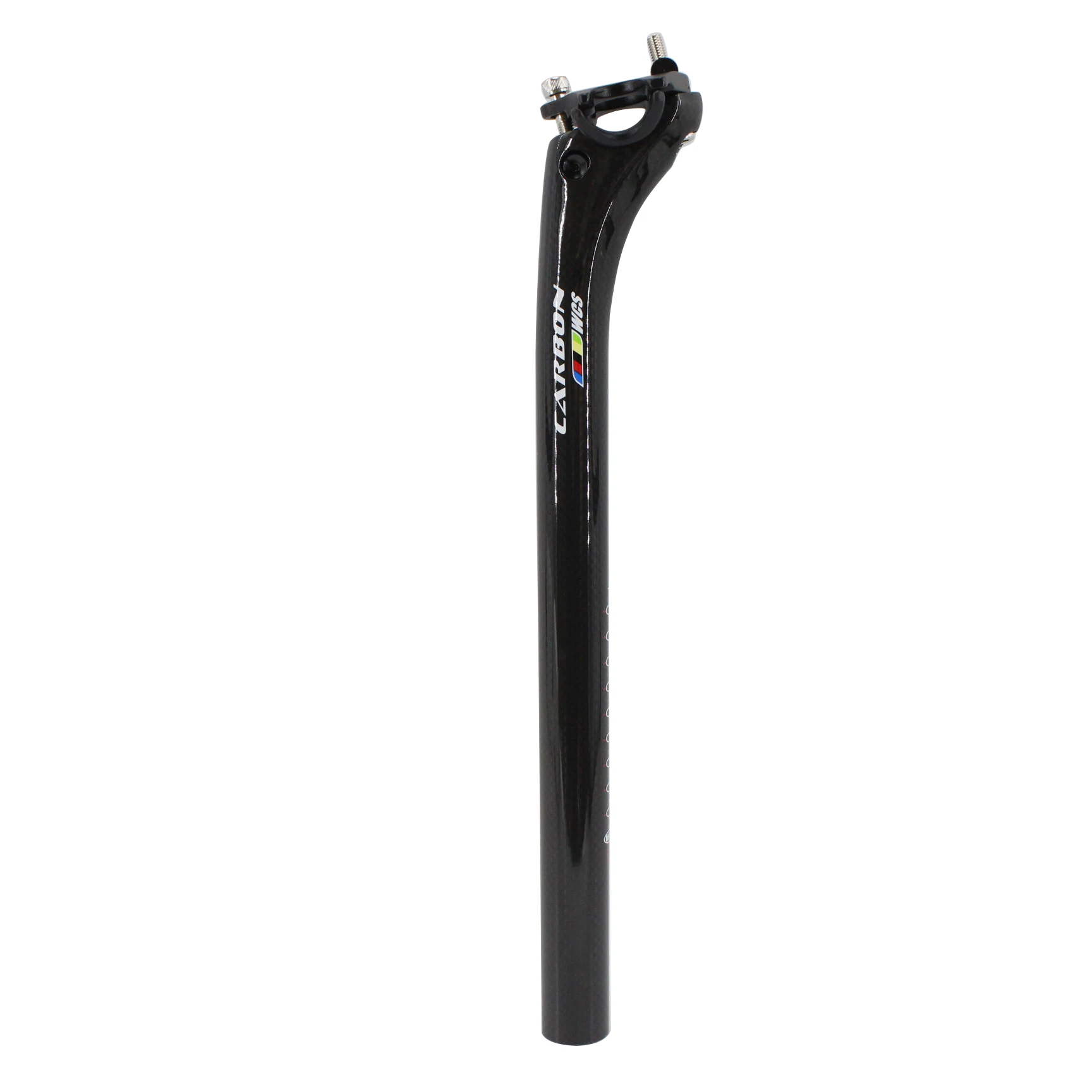 New Mountain Road Bike 3K Full Carbon Fibre Seatpost Carbon Bicycle Seatpost MTB 25.4/27.2/30.8/31.6mm 25mm Offset Seat Post