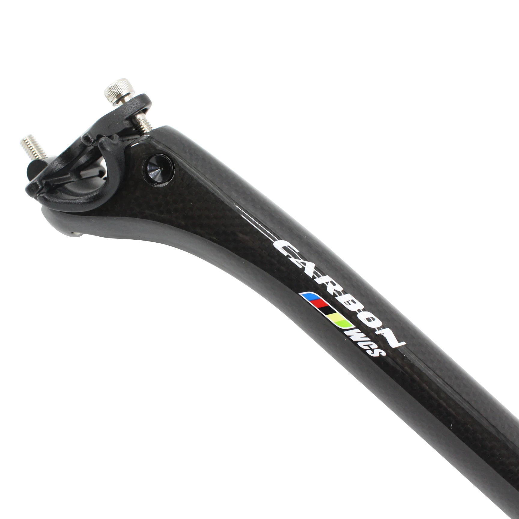 New Mountain Road Bike 3K Full Carbon Fibre Seatpost Carbon Bicycle Seatpost MTB 25.4/27.2/30.8/31.6mm 25mm Offset Seat Post