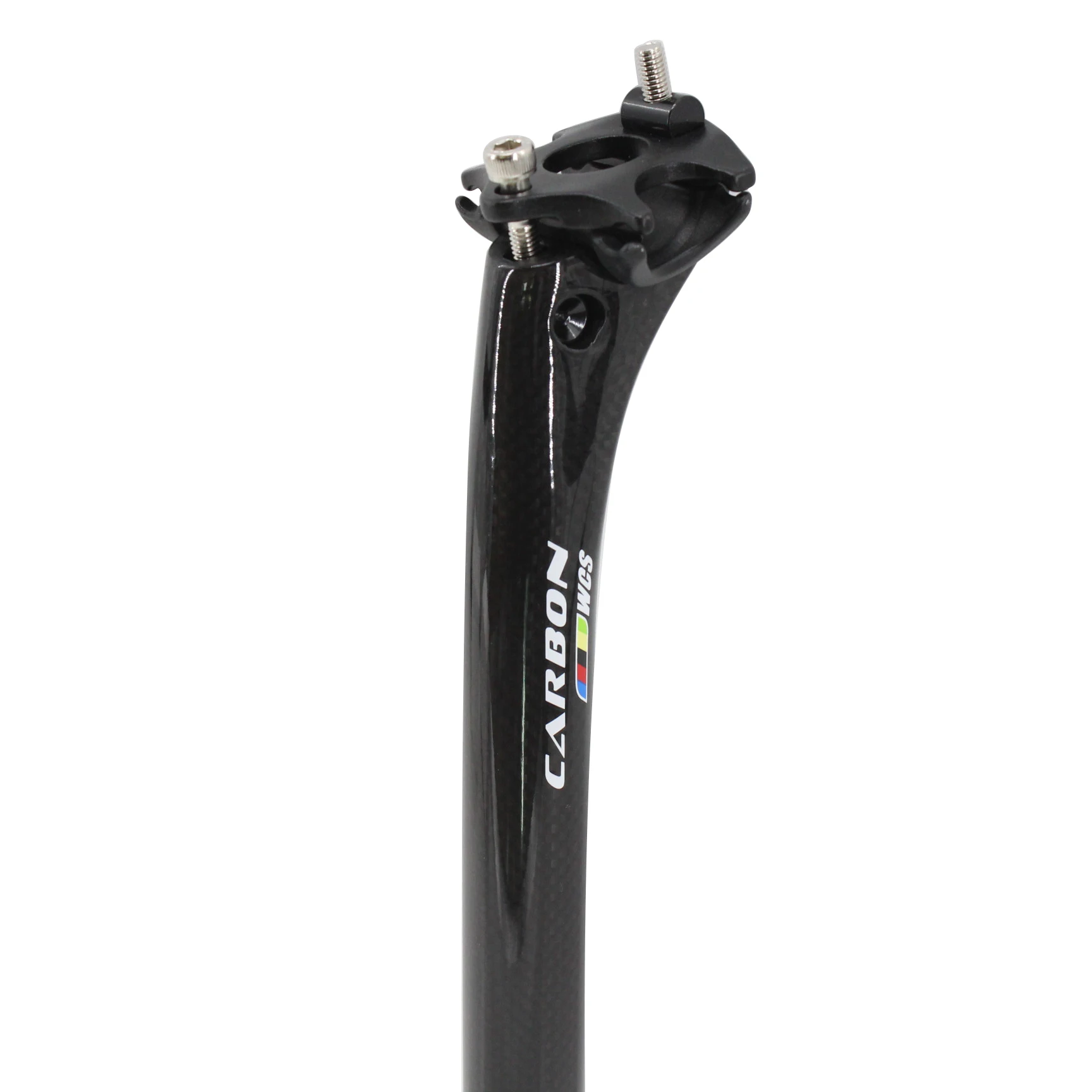 New Mountain Road Bike 3K Full Carbon Fibre Seatpost Carbon Bicycle Seatpost MTB 25.4/27.2/30.8/31.6mm 25mm Offset Seat Post