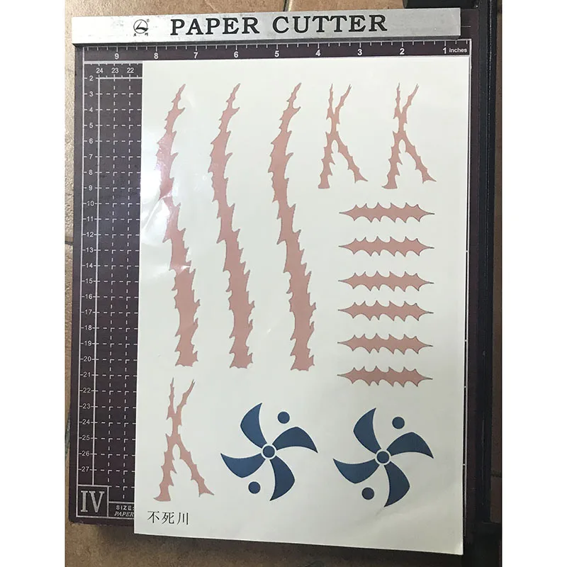 Brdwn Tomioka Giyuu Shinazugawa Sanemi Daki Enmu Cosplay Tattoo Stickers