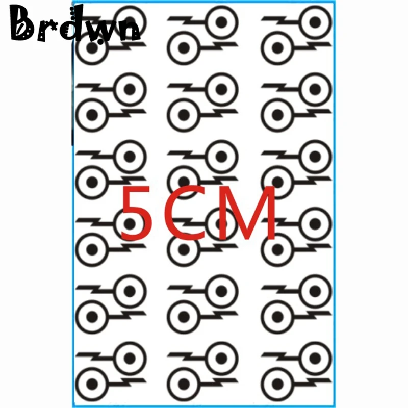 Brdwn Jujutsu Kaisen Unisex Yuji Itadori Toge Inumaki Cosplay Tattoo Stickers
