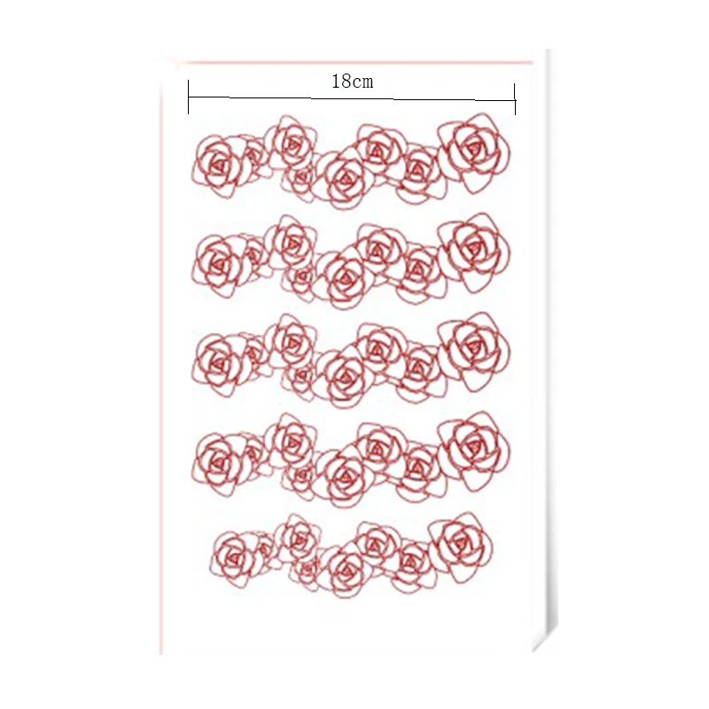 Brdwn Jujutsu Kaisen Unisex Yuji Itadori Toge Inumaki Cosplay Tattoo Stickers