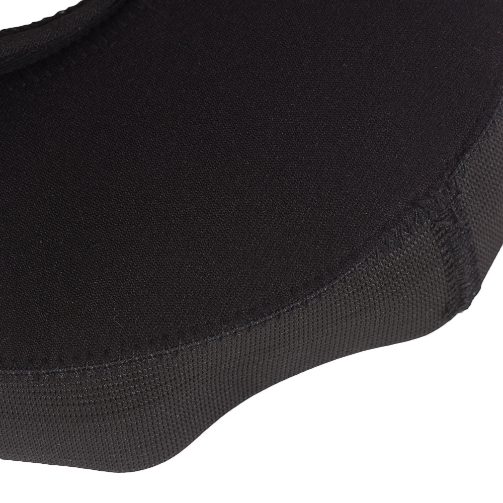 Universal Motorcycle Helmet Bib Strap Zipper Back With Ultra Hard Glue Windproof Noise Proof Black 1pc Insulation Keep Warmer