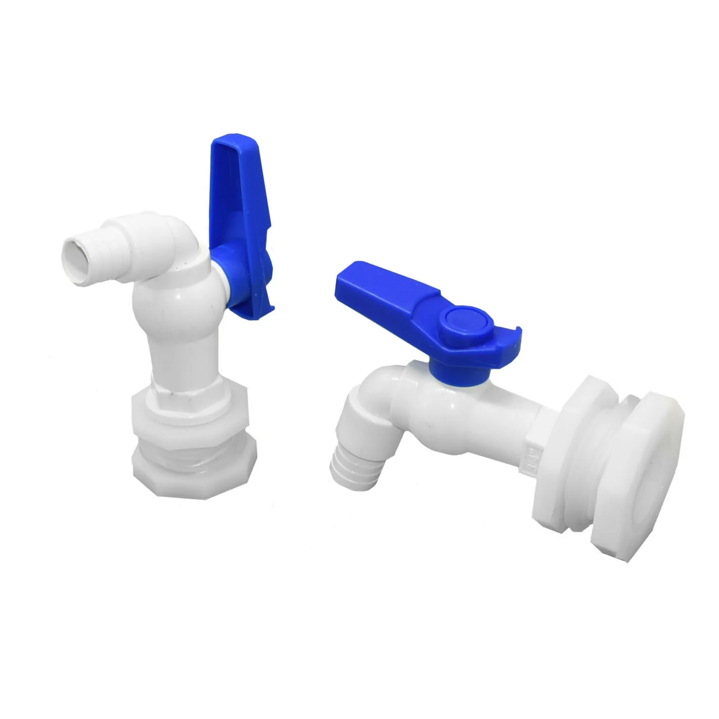 S60 Female Thread IBC Tank Adapter Faucet 1/2 3/4" Thread Plastic Tap Connector Water Box Valve Fitting For Home Garden Water
