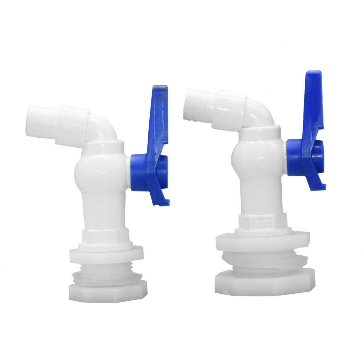 S60 Female Thread IBC Tank Adapter Faucet 1/2 3/4" Thread Plastic Tap Connector Water Box Valve Fitting For Home Garden Water