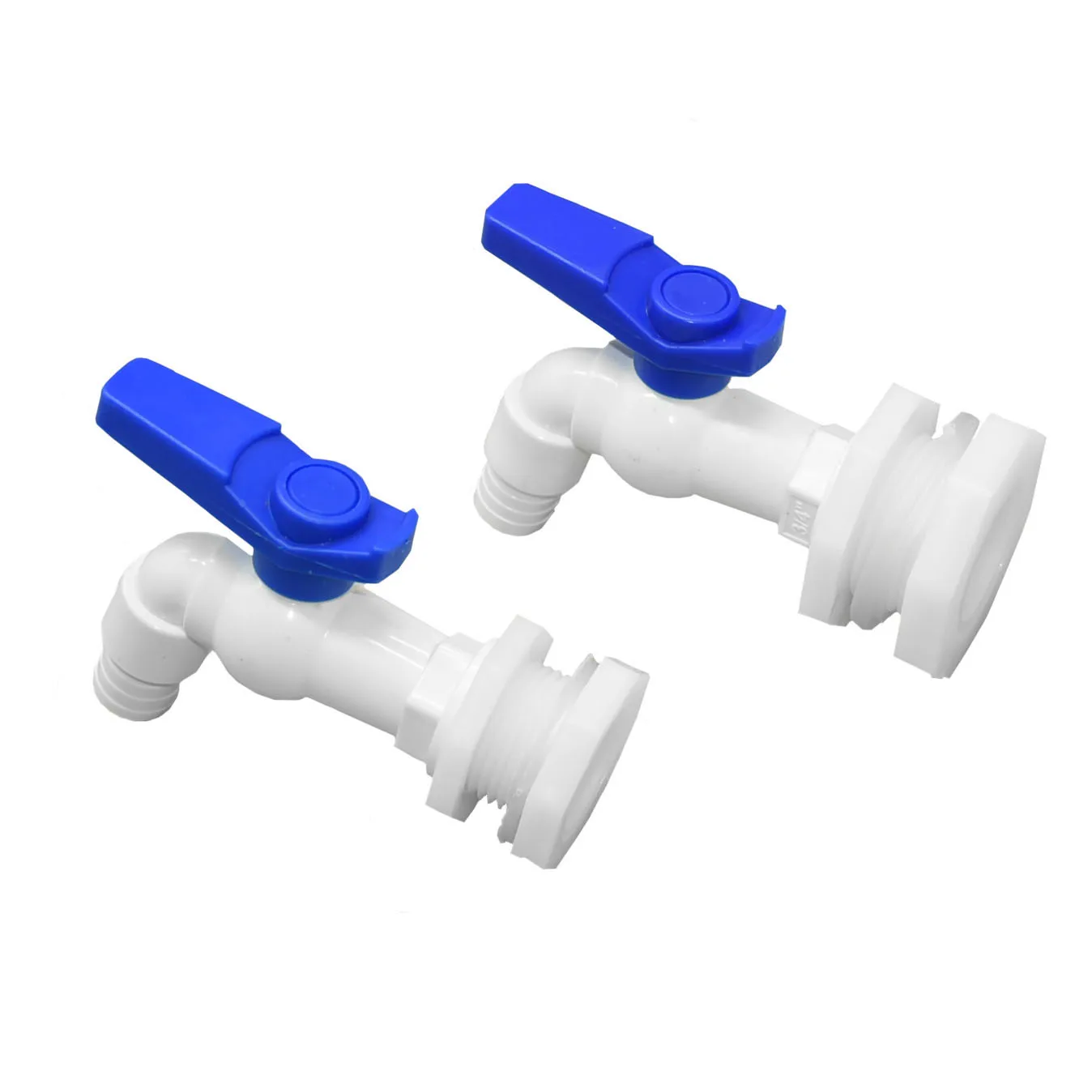 S60 Female Thread IBC Tank Adapter Faucet 1/2 3/4" Thread Plastic Tap Connector Water Box Valve Fitting For Home Garden Water