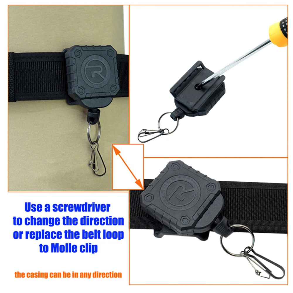 Hot Sale Multi-purpose Steel Wire Rope Keychain Gun Rope Pistol Special Safety Rope