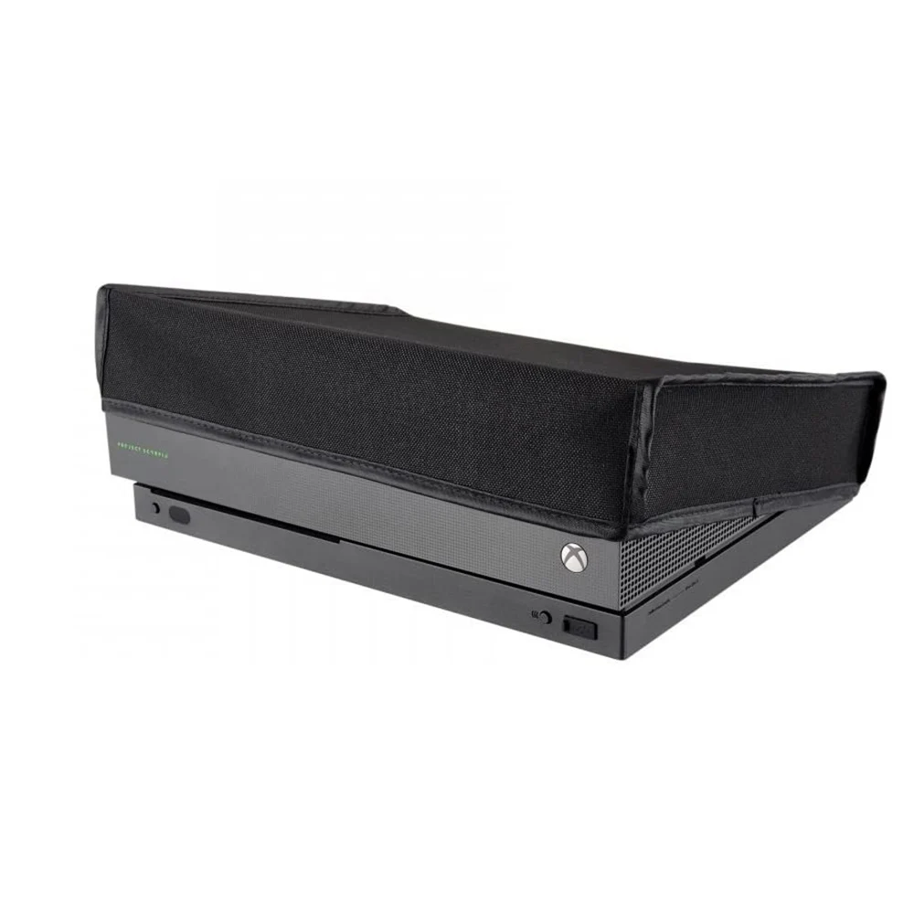 DustProof Cover for Xbox One X Game Console Host Dust Cover Anti-Scratch Sleeve Case Mesh Stopper Cloth Net Protective Shell