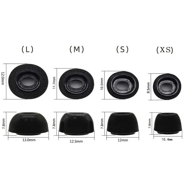 Memory Foam Ear Pads For Airpods Pro2/Pro Wireless Bluetooth Earphones Ear Covers Caps Earphone Earpads Eartips 2pcs/Pair