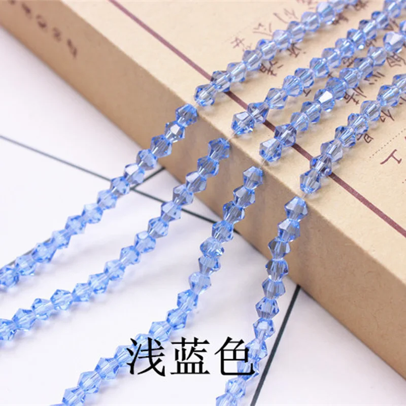 Rondell Austria Faceted Crystal Beads Round Glass Beads Loose Spacer Beads for Jewelry Making DIY