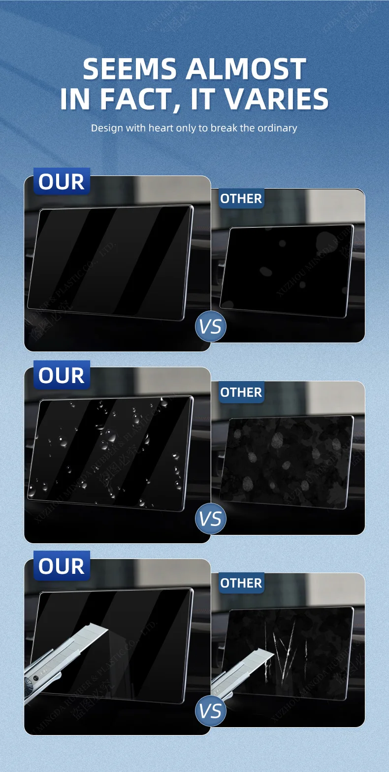 Tempered Glass Protective Film for Audi Q3 Sportback 2020 2021 2022 2023 2024 Navigation Dashboard Instrument LCD Screen Film