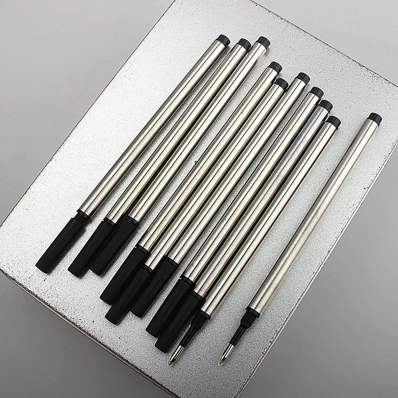 Jinhao Rotary Port Blue & Black Ink Refill for Roller Ball Pen Refills Switzerland Signature Calligraphy Stationery