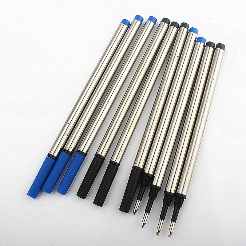 Jinhao Rotary Port Blue & Black Ink Refill for Roller Ball Pen Refills Switzerland Signature Calligraphy Stationery
