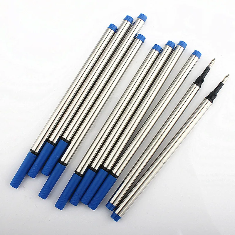 Jinhao Rotary Port Blue & Black Ink Refill for Roller Ball Pen Refills Switzerland Signature Calligraphy Stationery