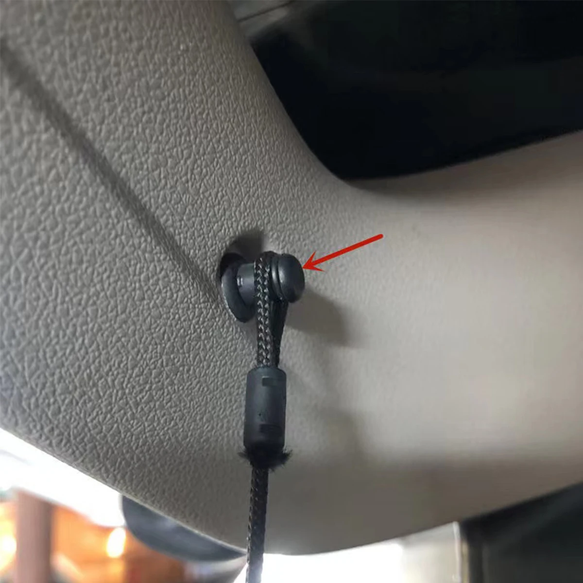 2/4pcs For Skoda Citigo Fabia NJ Kamiq Karoq Octavia 5E Rapid Superb Scala Parcel Shelf String Clips Holder Pivot 1M6867574A