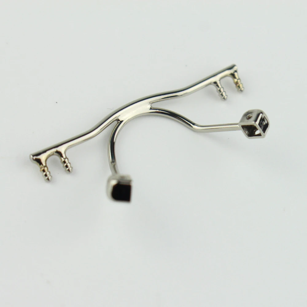 10pcs Eyeglasses Bridge Nose Pad Arm Metal Rimless Optical Frame Broken Replacement Eyewear Glasses Accessory 1113