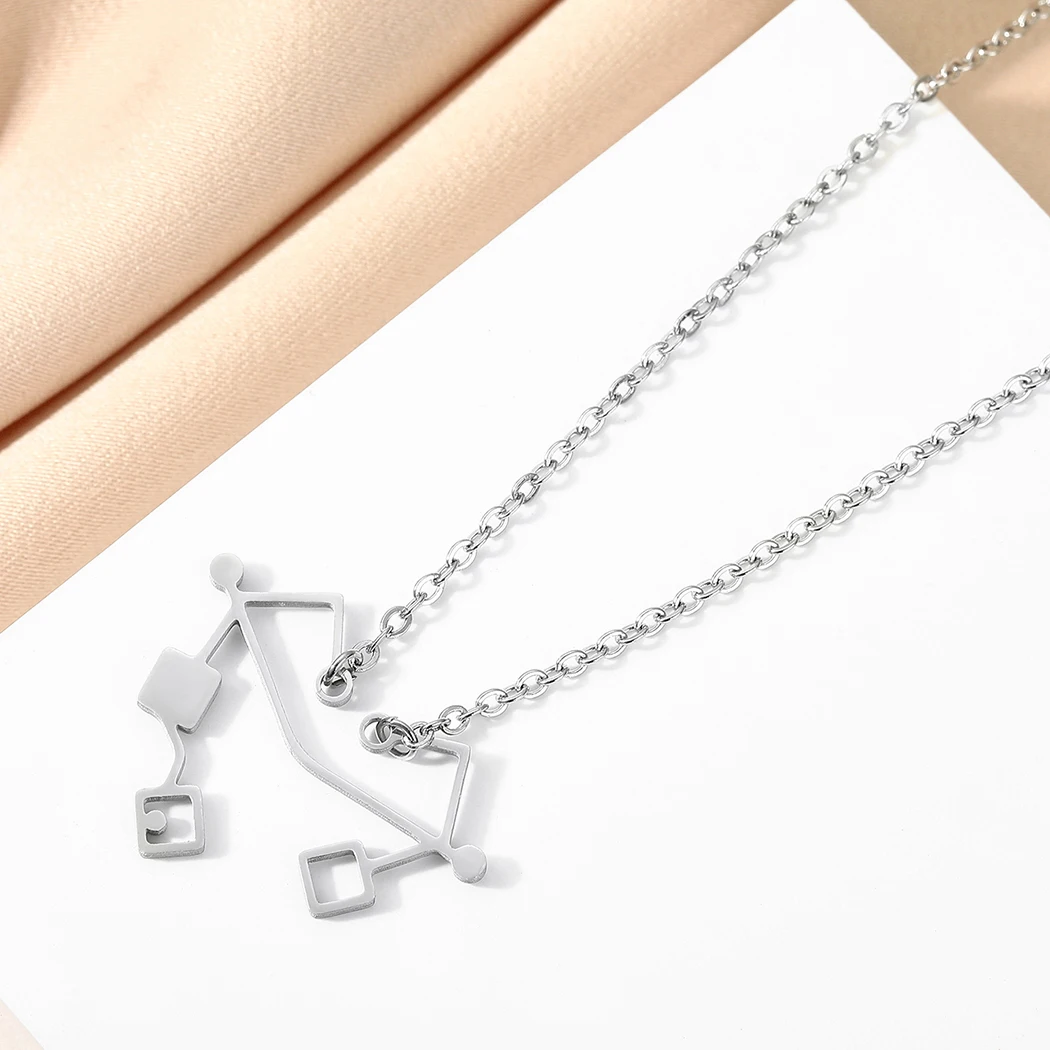 Stainless Steel Heart of Etheria Necklace She-ra Cosplay Pendant She-ra's Safe Heart Necklace for Men and Women Vintage Jewelry