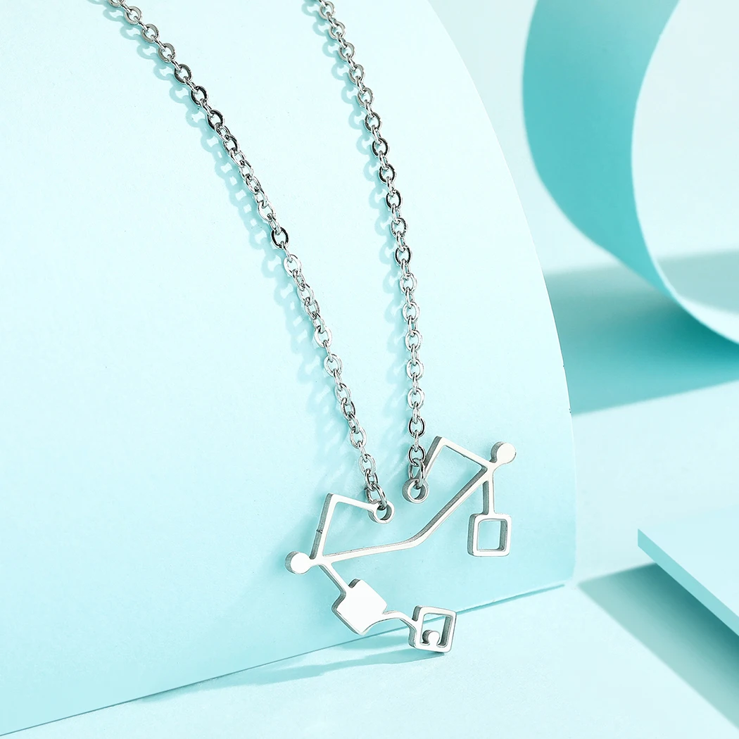 Stainless Steel Heart of Etheria Necklace She-ra Cosplay Pendant She-ra's Safe Heart Necklace for Men and Women Vintage Jewelry