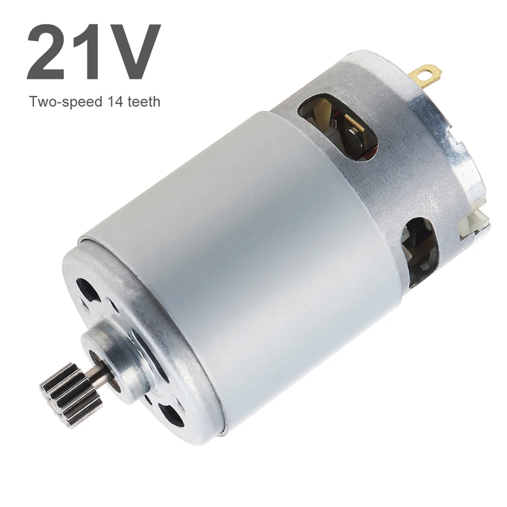 RS550 DC Motor 8.2mm 14 Teeth Gear Micro Motor RS 550 21V 28000RPM Electric Saw Motor for Mini Rechargeable Hand Saw