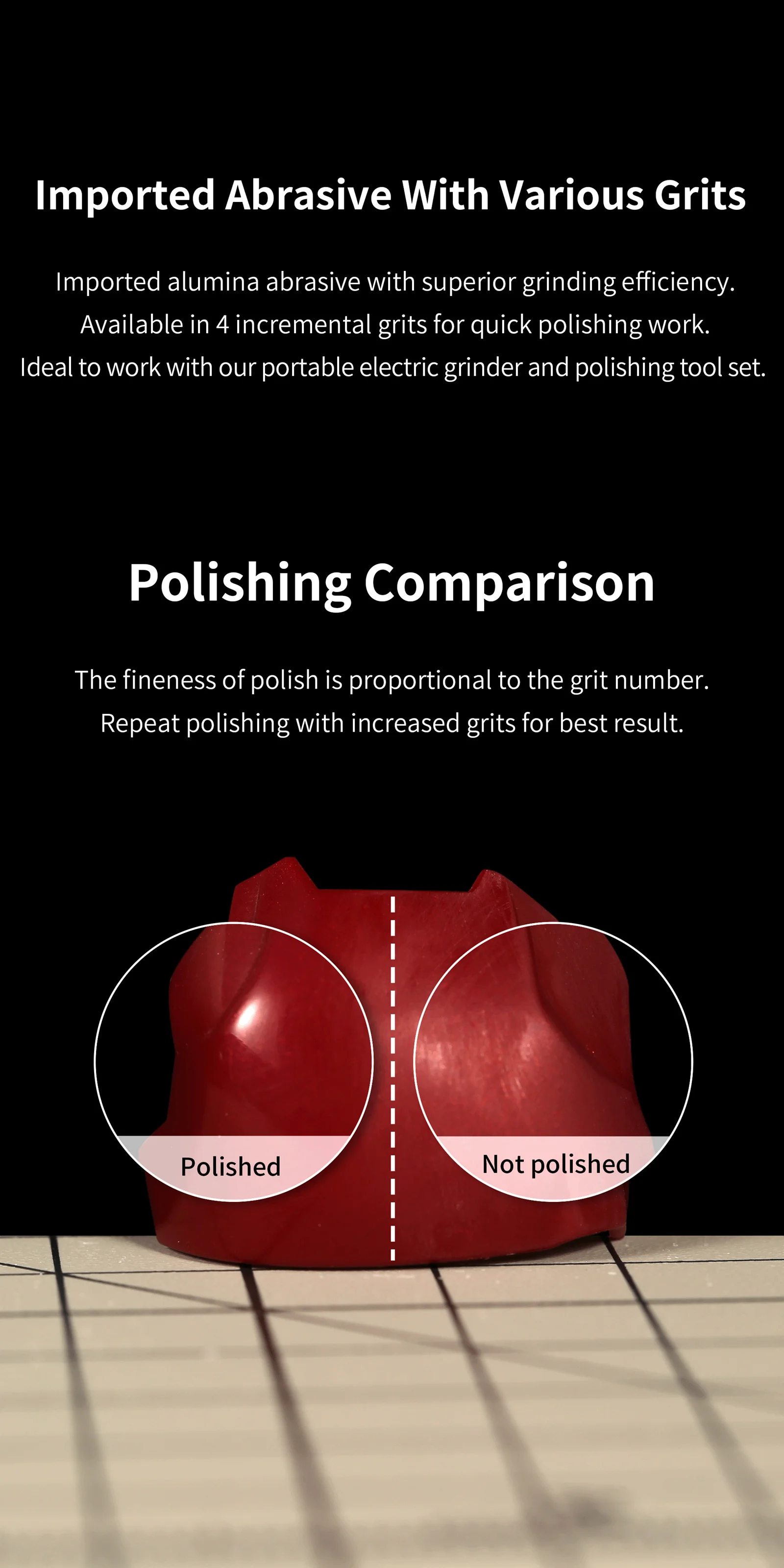 DSPIAE LM-10 #2000~#10000 Polishing Compound Grind Cream for Model Making