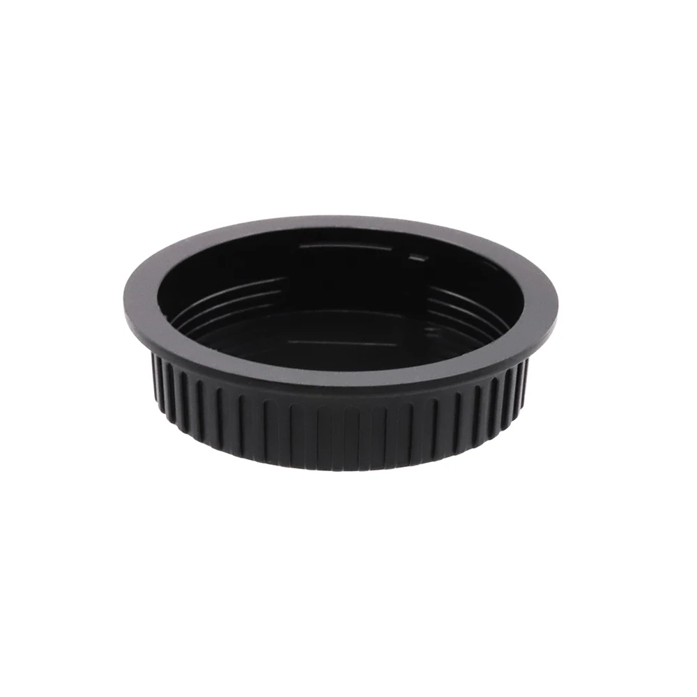 For Canon EOS EF / EF-S Lens Rear Cap or Camera Body Cap or Cap Set Plastic Black Lens Cap Cover Lid No Logo for 5D 6D 90D etc.